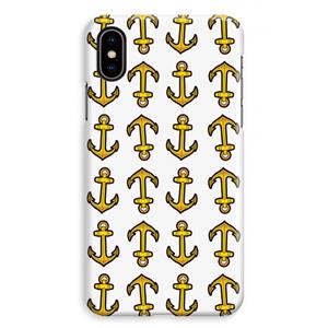 CaseCompany Musketon Anchor: iPhone XS Max Volledig Geprint Hoesje