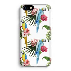 CaseCompany Kleurrijke papegaaien: Volledig Geprint iPhone 7 Plus Hoesje