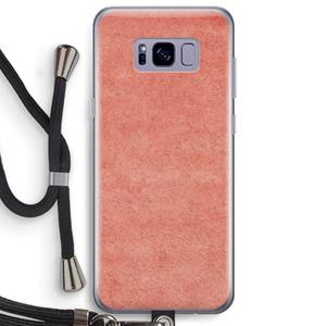 CaseCompany Marrakech Walls: Samsung Galaxy S8 Plus Transparant Hoesje met koord