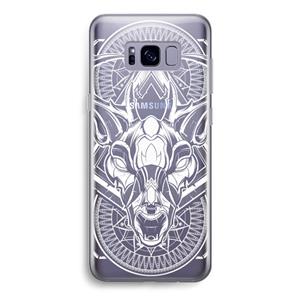 CaseCompany Oh Deer: Samsung Galaxy S8 Transparant Hoesje