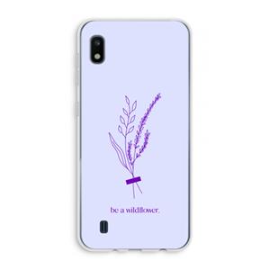CaseCompany Be a wildflower: Samsung Galaxy A10 Transparant Hoesje