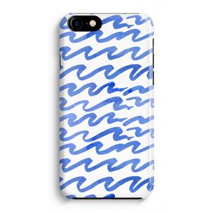 CaseCompany Blauwe golven: Volledig Geprint iPhone 7 Plus Hoesje