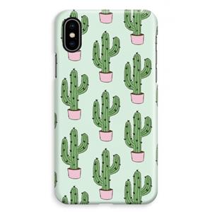 CaseCompany Cactus Lover: iPhone XS Max Volledig Geprint Hoesje