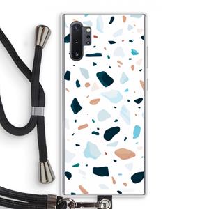 CaseCompany Terrazzo N°13: Samsung Galaxy Note 10 Plus Transparant Hoesje met koord