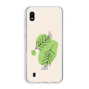CaseCompany Beleaf in you: Samsung Galaxy A10 Transparant Hoesje