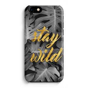 CaseCompany Stay wild: Volledig Geprint iPhone 7 Plus Hoesje