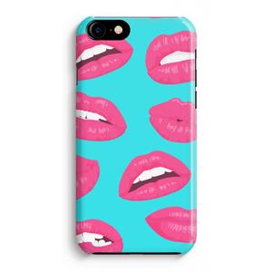 CaseCompany Bite my lip: Volledig Geprint iPhone 7 Plus Hoesje