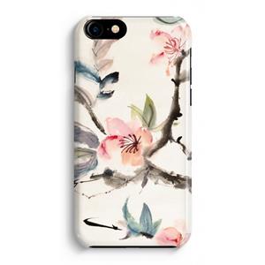 CaseCompany Japanse bloemen: Volledig Geprint iPhone 7 Plus Hoesje