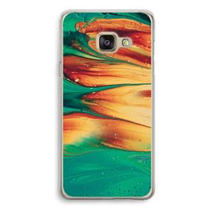 CaseCompany Green Inferno: Samsung Galaxy A3 (2016) Transparant Hoesje