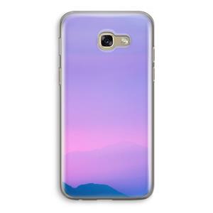 CaseCompany Sunset pastel: Samsung Galaxy A5 (2017) Transparant Hoesje