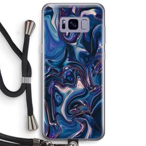 CaseCompany Mirrored Mirage: Samsung Galaxy S8 Plus Transparant Hoesje met koord