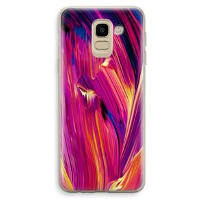 CaseCompany Phoenix: Samsung Galaxy J6 (2018) Transparant Hoesje