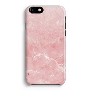 CaseCompany Roze marmer: Volledig Geprint iPhone 7 Plus Hoesje