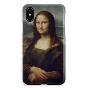 CaseCompany Mona Lisa: iPhone XS Max Volledig Geprint Hoesje