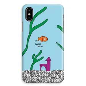CaseCompany Aquarium: iPhone XS Max Volledig Geprint Hoesje