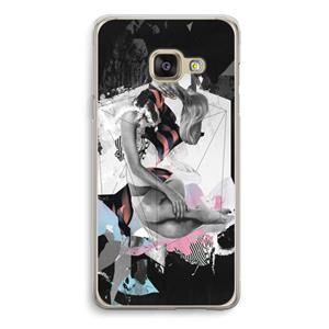 CaseCompany Camouflage de sommeil: Samsung Galaxy A3 (2016) Transparant Hoesje