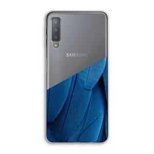 CaseCompany Pauw: Samsung Galaxy A7 (2018) Transparant Hoesje