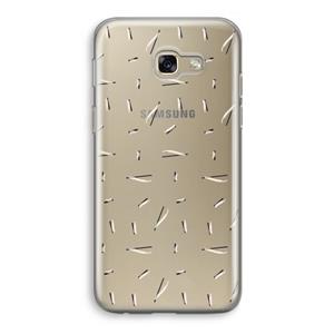 CaseCompany Hipster stripes: Samsung Galaxy A5 (2017) Transparant Hoesje