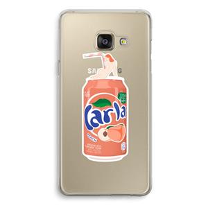 CaseCompany S(peach)less: Samsung Galaxy A3 (2016) Transparant Hoesje