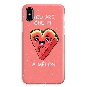 CaseCompany One In A Melon: iPhone XS Max Volledig Geprint Hoesje