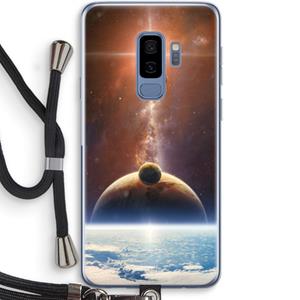 CaseCompany Omicron 2019: Samsung Galaxy S9 Plus Transparant Hoesje met koord