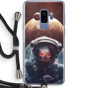 CaseCompany Voyager: Samsung Galaxy S9 Plus Transparant Hoesje met koord