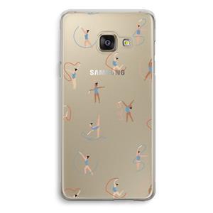 CaseCompany Dancing #3: Samsung Galaxy A3 (2016) Transparant Hoesje
