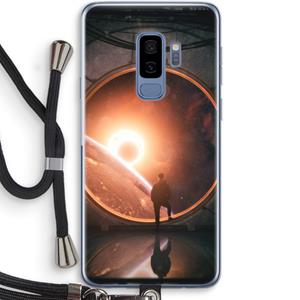 CaseCompany Ephemeral: Samsung Galaxy S9 Plus Transparant Hoesje met koord