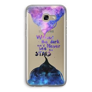 CaseCompany Stars quote: Samsung Galaxy A5 (2017) Transparant Hoesje