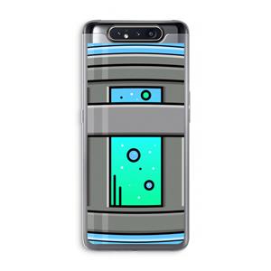 CaseCompany Chug Bottle: Samsung Galaxy A80 Transparant Hoesje