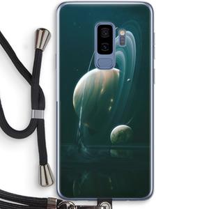 CaseCompany Mercurius: Samsung Galaxy S9 Plus Transparant Hoesje met koord