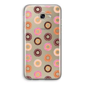 CaseCompany Donuts: Samsung Galaxy A5 (2017) Transparant Hoesje