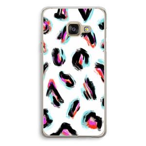 CaseCompany Cheetah color: Samsung Galaxy A3 (2016) Transparant Hoesje