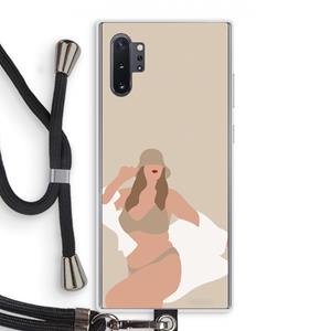 CaseCompany One of a kind: Samsung Galaxy Note 10 Plus Transparant Hoesje met koord