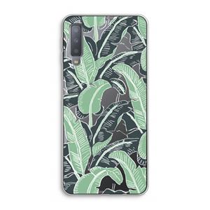 CaseCompany This Sh*t Is Bananas: Samsung Galaxy A7 (2018) Transparant Hoesje
