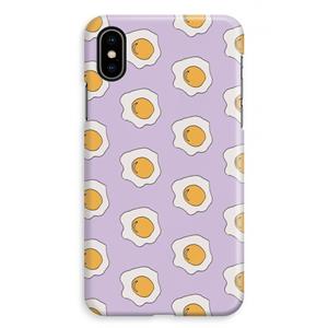 CaseCompany Bacon to my eggs #1: iPhone XS Max Volledig Geprint Hoesje