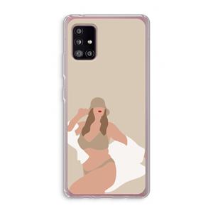 CaseCompany One of a kind: Samsung Galaxy A51 5G Transparant Hoesje
