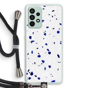 CaseCompany Terrazzo N°5: Samsung Galaxy A52s 5G Transparant Hoesje met koord