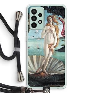 CaseCompany Birth Of Venus: Samsung Galaxy A52s 5G Transparant Hoesje met koord