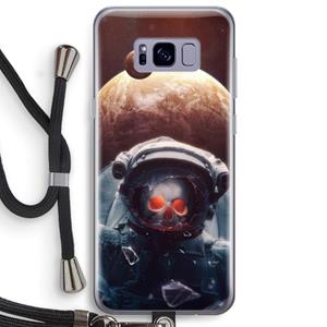 CaseCompany Voyager: Samsung Galaxy S8 Plus Transparant Hoesje met koord