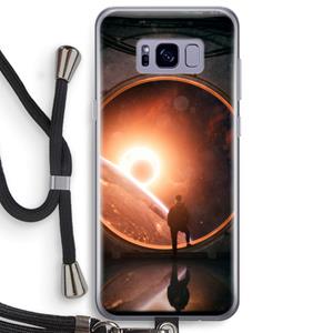 CaseCompany Ephemeral: Samsung Galaxy S8 Plus Transparant Hoesje met koord
