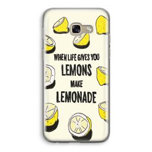 CaseCompany Lemonade: Samsung Galaxy A5 (2017) Transparant Hoesje