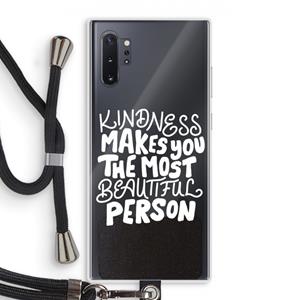 CaseCompany The prettiest: Samsung Galaxy Note 10 Plus Transparant Hoesje met koord
