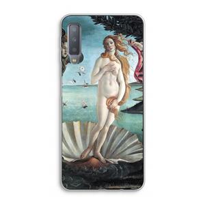 CaseCompany Birth Of Venus: Samsung Galaxy A7 (2018) Transparant Hoesje