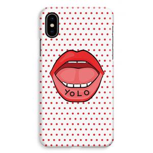 CaseCompany Yolo Denise: iPhone XS Max Volledig Geprint Hoesje