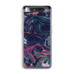 CaseCompany Light Years Beyond: Samsung Galaxy A80 Transparant Hoesje