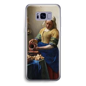 CaseCompany The Milkmaid: Samsung Galaxy S8 Transparant Hoesje