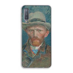 CaseCompany Van Gogh: Samsung Galaxy A7 (2018) Transparant Hoesje