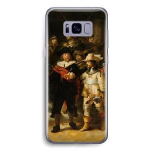 CaseCompany De Nachtwacht: Samsung Galaxy S8 Transparant Hoesje