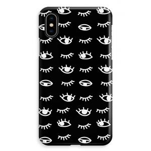 CaseCompany Eye pattern #3: iPhone XS Max Volledig Geprint Hoesje